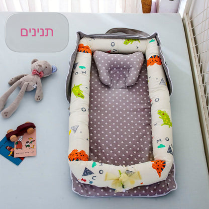 BabyNest  מיטת תינוק ניידת ומתקפלת