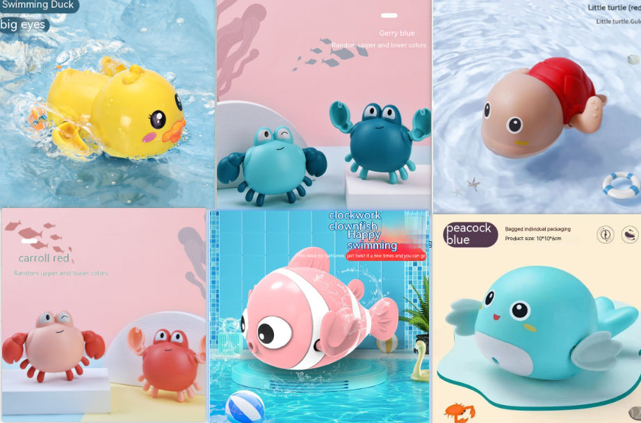 Baby Bath Toys משחקי מים שילדים אוהבים