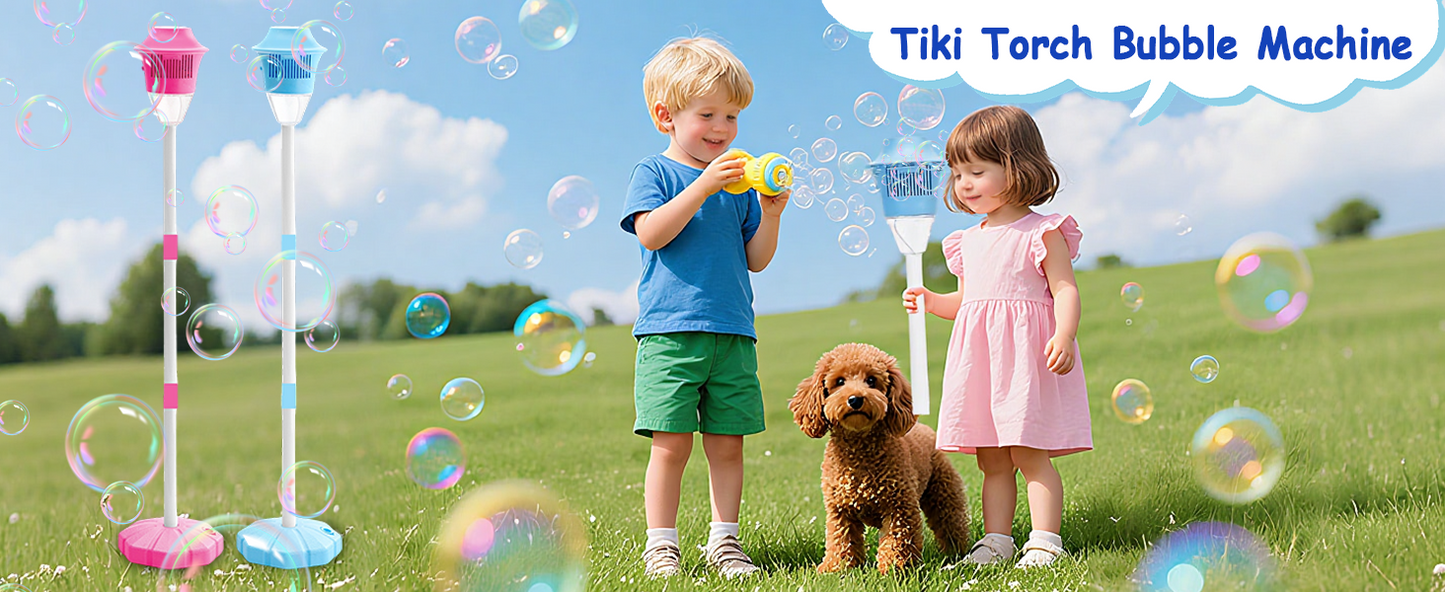 BubbleTorch™ — פנס הבועות שמשגע את הילדים 🪄