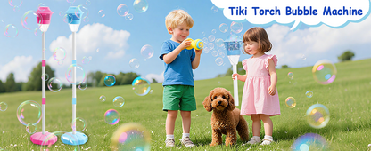 BubbleTorch™ — פנס הבועות שמשגע את הילדים 🪄