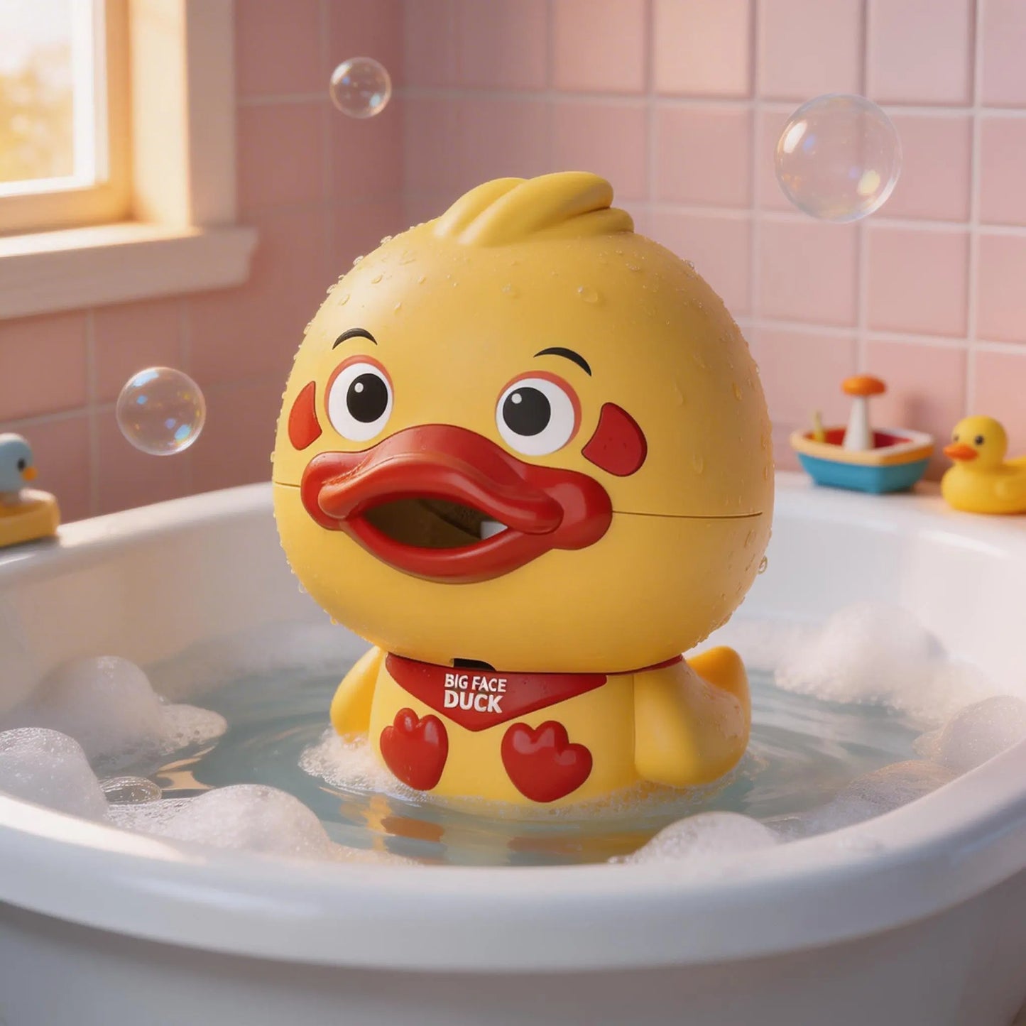 ברווז בועות קסום – הופך כל אמבטיה לחגיגה של צחוק ורוגע