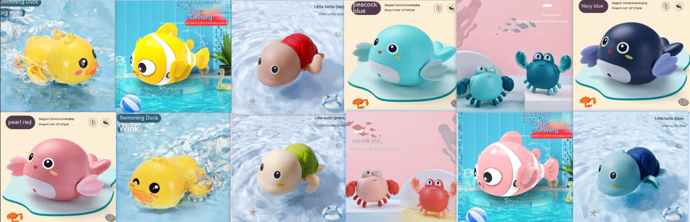 Baby Bath Toys משחקי מים שילדים אוהבים