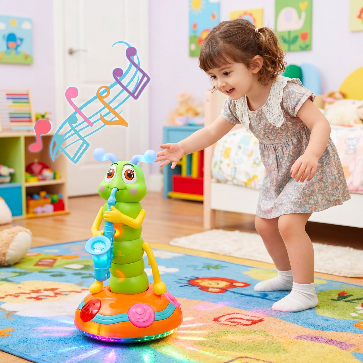 זיגי התולעת - רוקדת, מנגנת ומצחיקה את כולם!