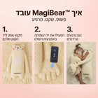 MagiBear™ בובת הרגעה חכמה לתינוק  שינה עמוקה ושקטה