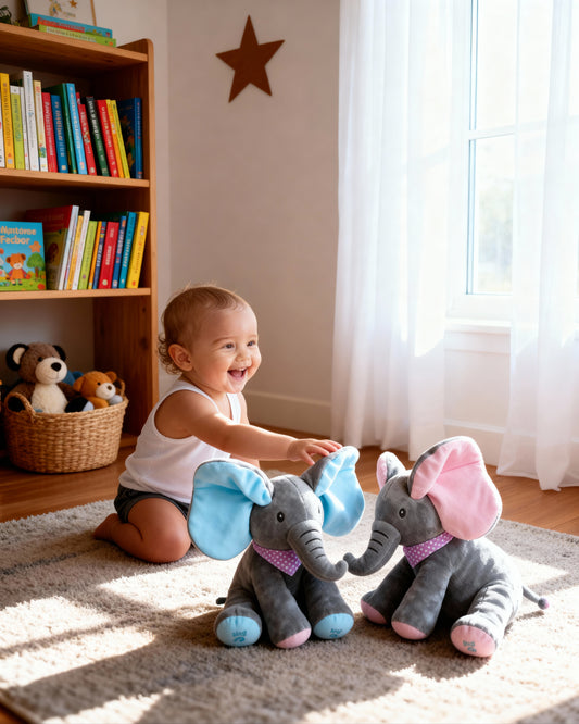 Peek-A-Boo Elephant הפיל שמצחיק ילדים